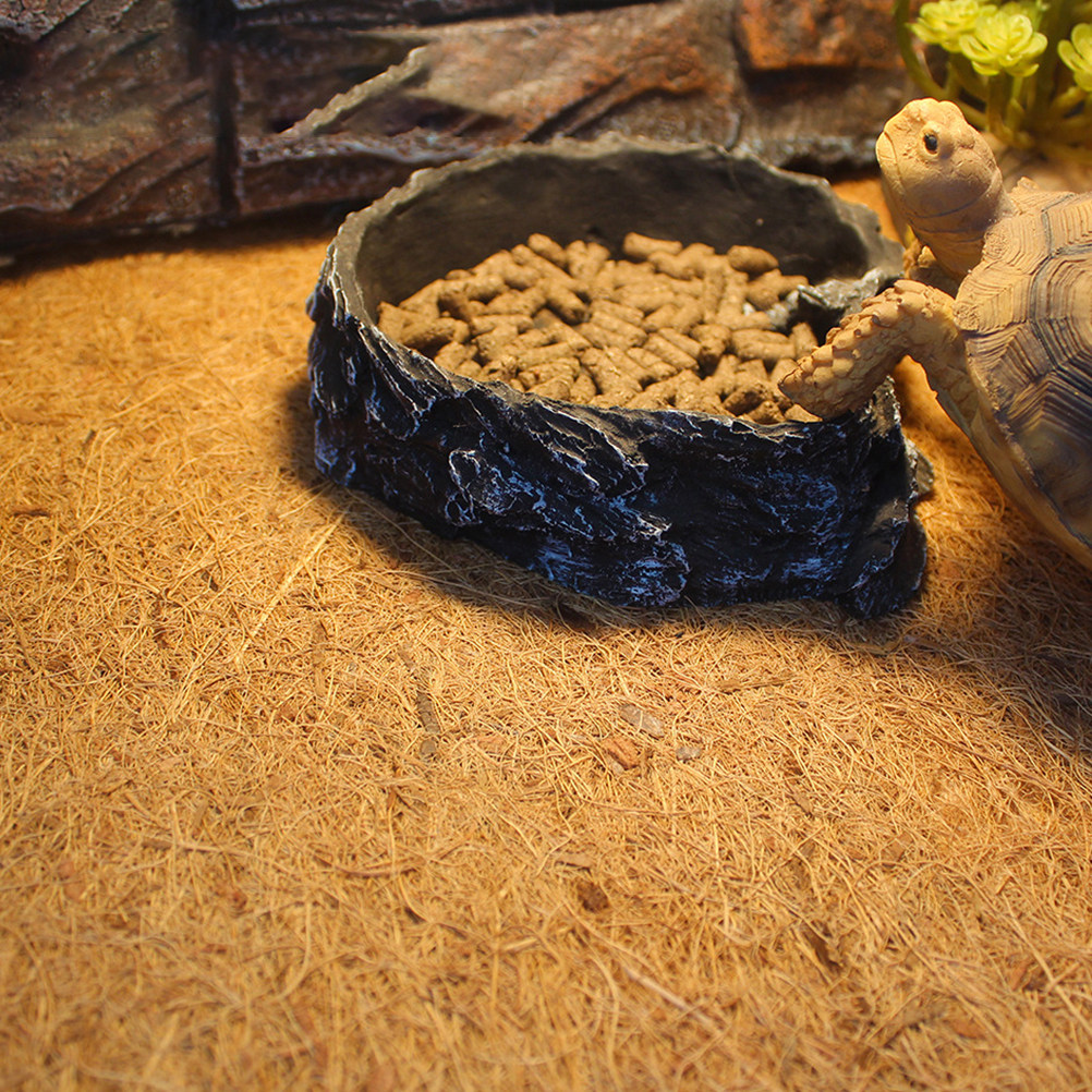 Cat Litter Mat - Kokossubstrat für Reptilien, Naturfaser-Terrarienmatte, weiche, ungiftige