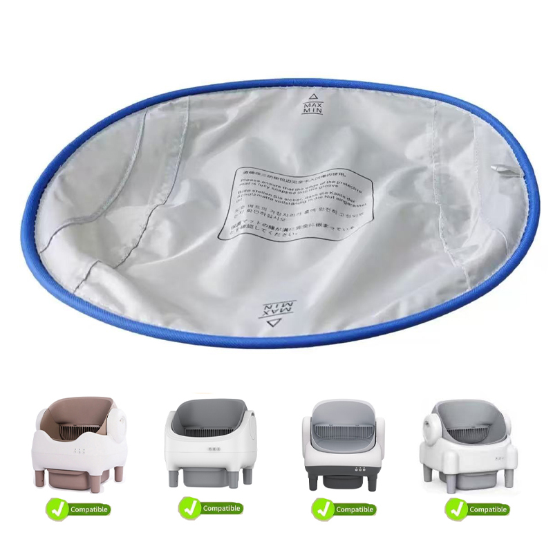 Cat Litter Mat - Ersatz-Einlagen Waschbare Stoffunterlage für Automatische Katzentoilette