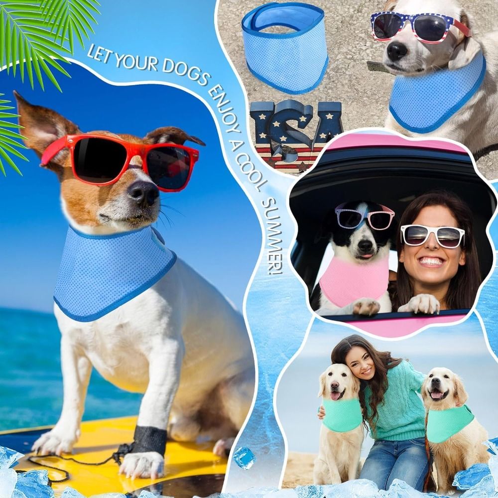 Neues Verstellbares Hunde-Kühl – Dog Bandana Scarf Bewertung und Preis