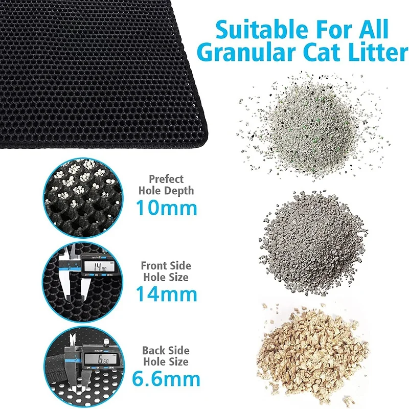 Bunte Katzenstreu-Matte Hausti – Cat Litter Mat Bewertung und Preis