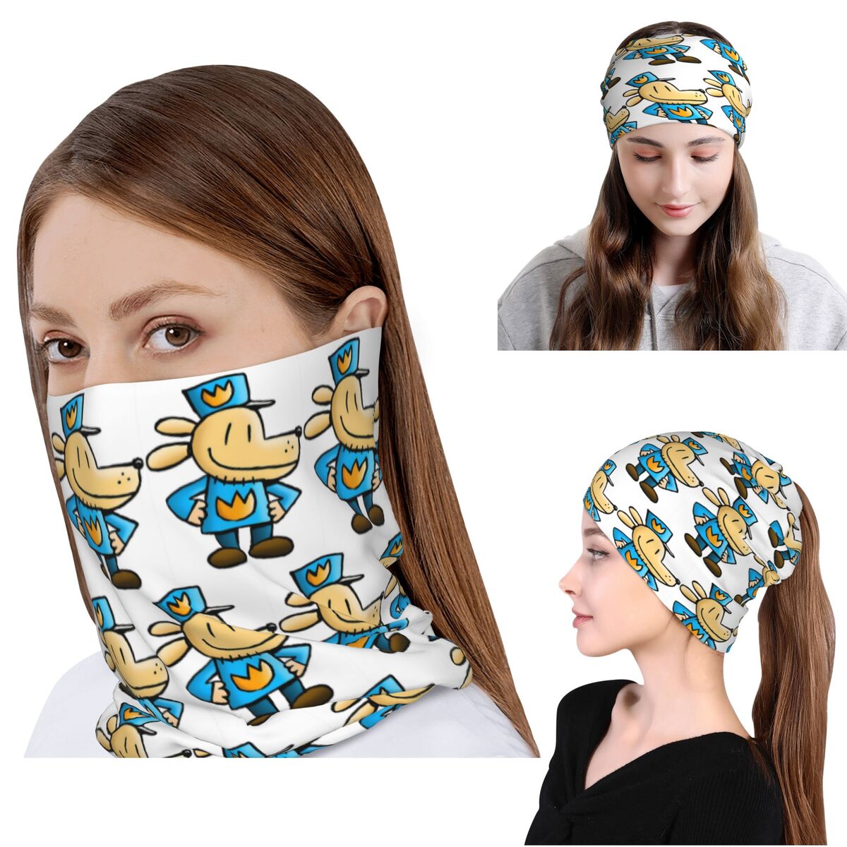 Dog Man Comedic Graphic Novel  – Dog Bandana Scarf Bewertung und Preis
